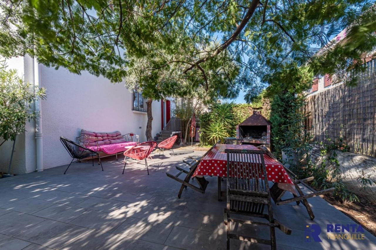 Villa Catalane I 200 M I Terrasse 20 M I Jardin 佩皮尼昂 外观 照片