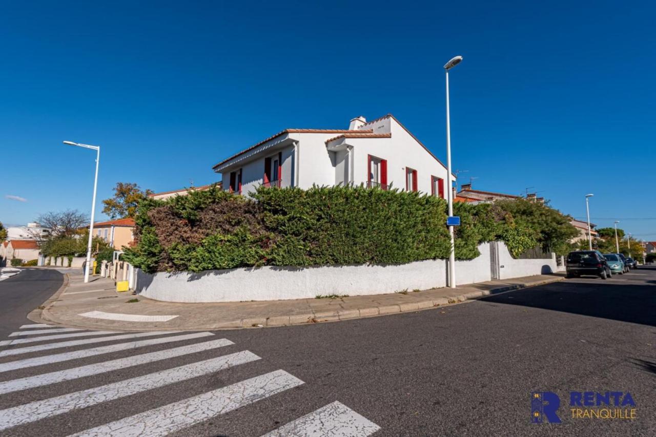 Villa Catalane I 200 M I Terrasse 20 M I Jardin 佩皮尼昂 外观 照片